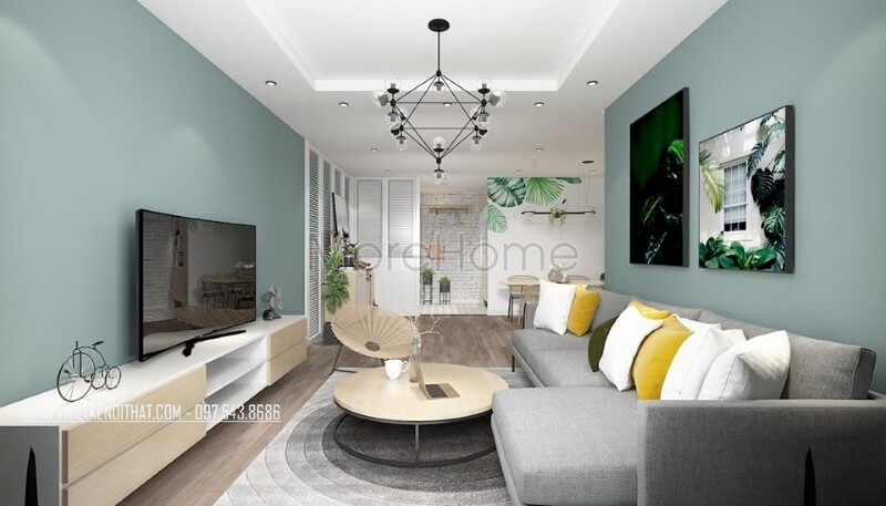 Tranh canvas trở thành vật phẩm tuyệt vời đem lại sắc màu mới lạ, mang lại sức sống cho cả bức tường