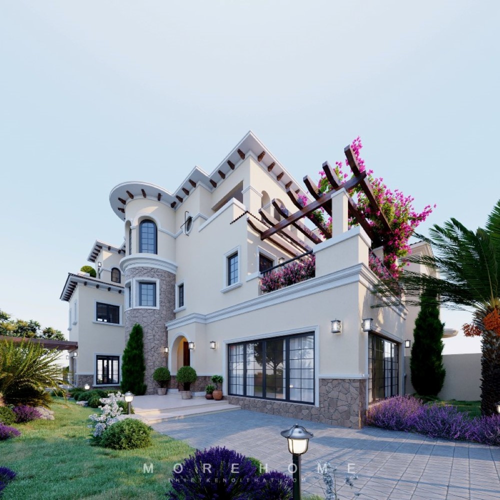 ++ 15 Hình ảnh villa ấn tượng từ Công ty thiết kế nội thất uy tín tại Hà Nội - NỘI THẤT MOREHOME