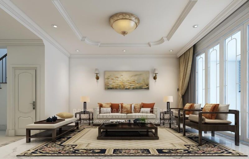 Những ai yêu thích nét đẹp cổ xưa thì không nên bỏ qua mẫu thiết kế Sofa ấn tượng này